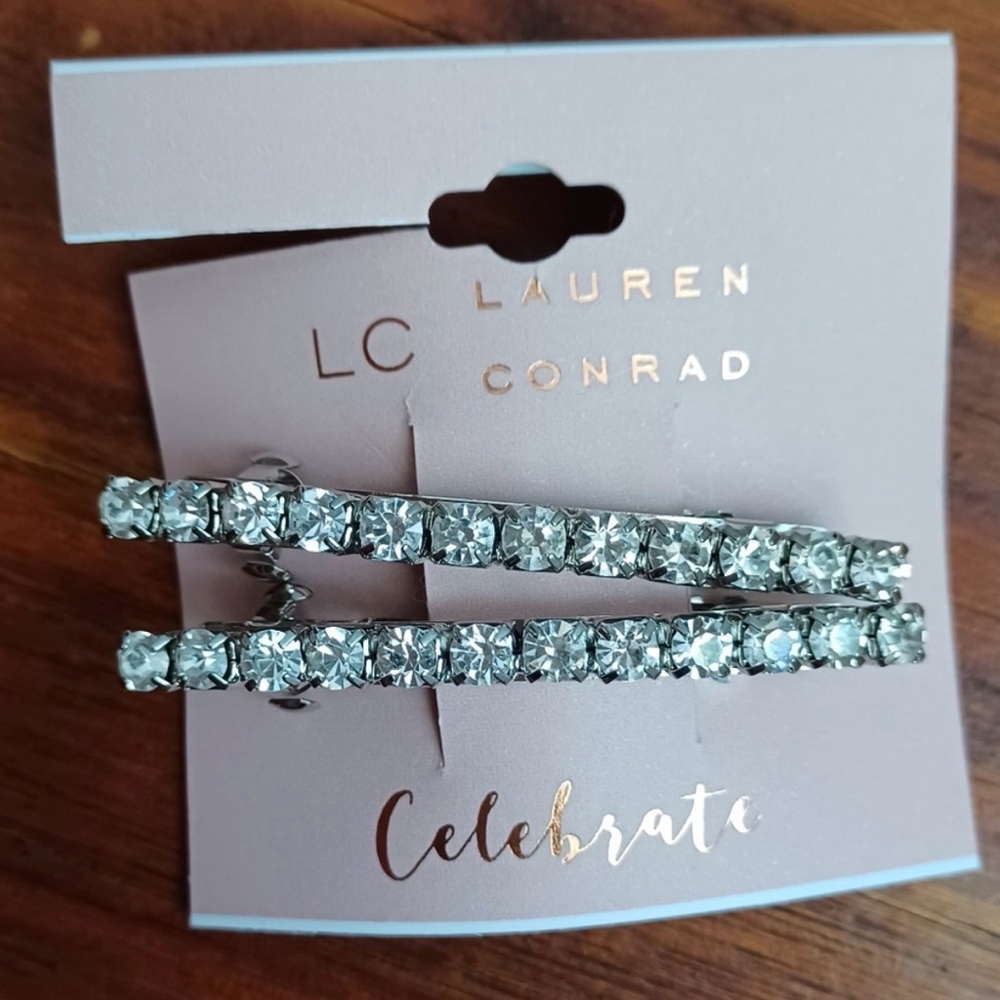 Lauren Conrad Rhinestone Hair Clips - Picture 3 of 3